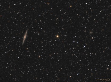 NGC891 + Abell 347