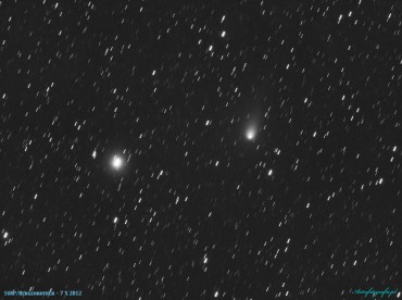 Nagłe pojaśnienie komety 168P/Hergenrother!