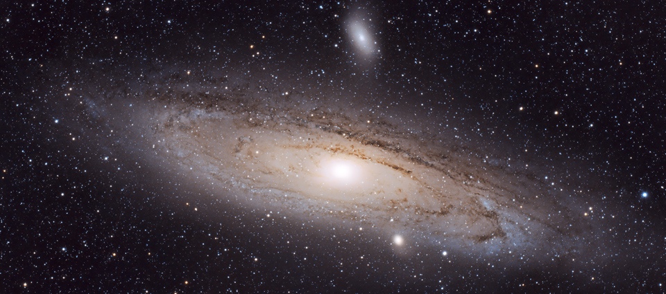 M31, M32, M110 – Wielka galaktyka Andromedy