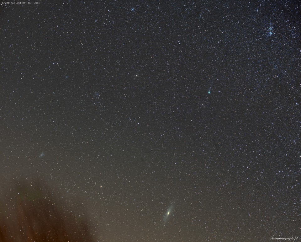 C/2014 Q2 Lovejoy – kierunek Plejady…
