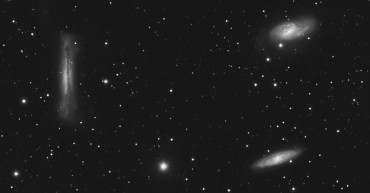 Leo Triplet: M66, M65, NGC3628