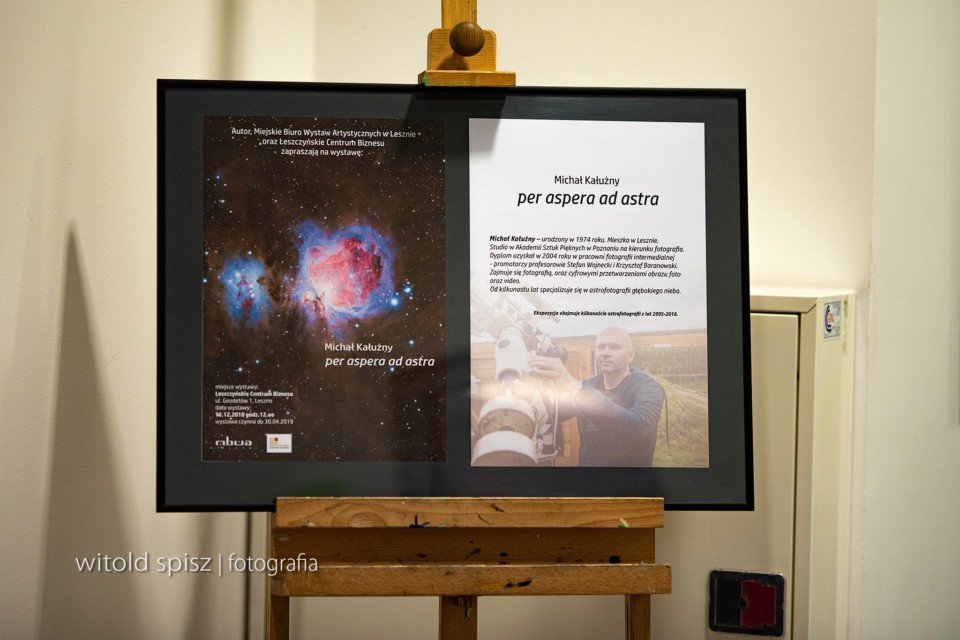 Otwarcie wystawy Per aspera ad astra – Leszczyńskie Centrum Biznesu