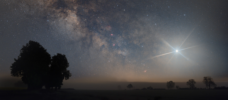 Mleko w ostatnie noce astronomiczne!